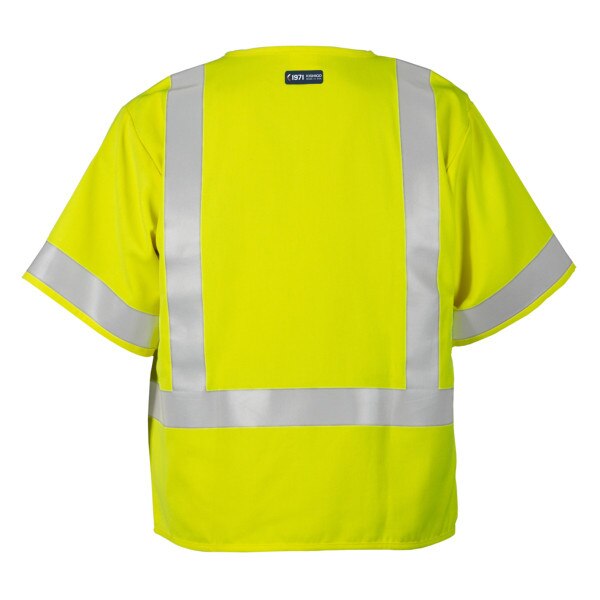 ML Kishigo FR Economy Hi-Vis Vest Class 3 in Hi-Vis Lime